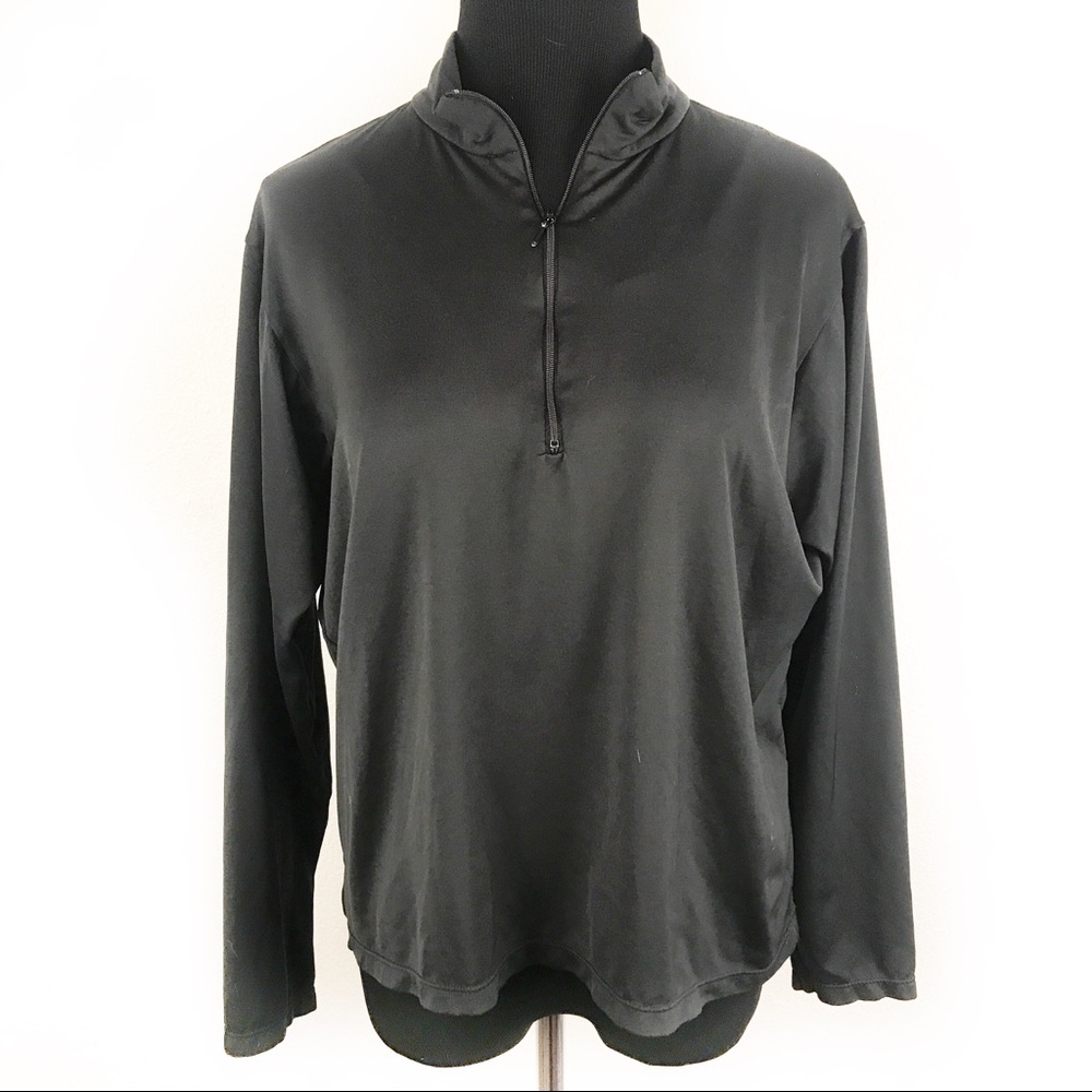 MARMOT | 1/4 Zip Black Pullover Size Medium